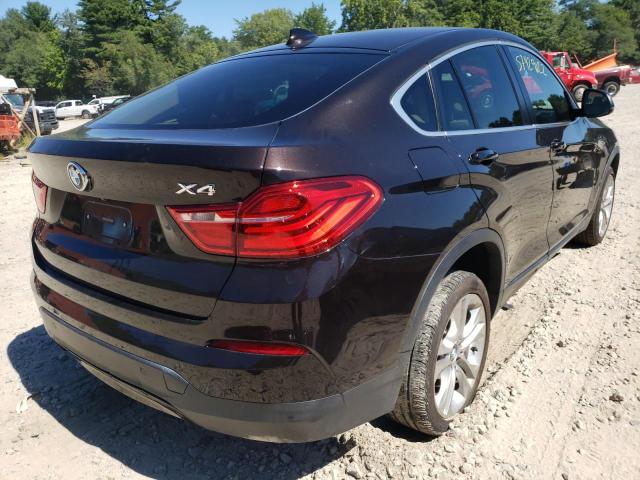 5UXXW3C58F0F88827 - 2015 BMW X4 XDRIVE2 BROWN photo 4