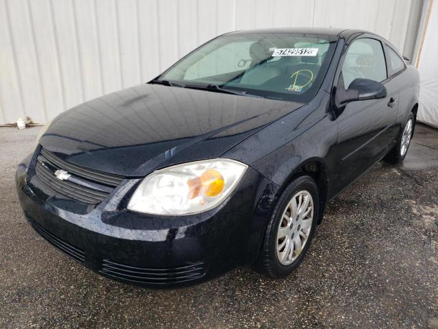 1G1AD1F58A7149176 - 2010 CHEVROLET COBALT 1LT BLACK photo 2