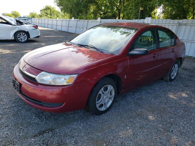 1G8AJ52F64Z219945 - 2004 SATURN ION LEVEL RED photo 2