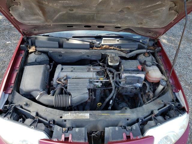 1G8AJ52F64Z219945 - 2004 SATURN ION LEVEL RED photo 7