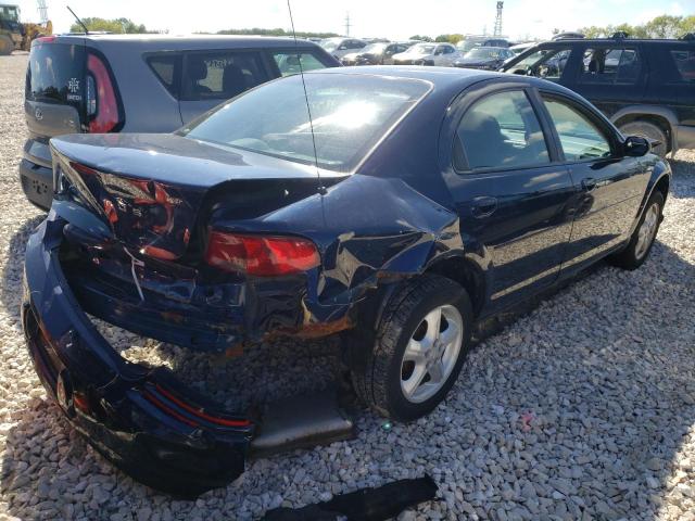 1B3EL46X25N524125 - 2005 DODGE STRATUS SX BLUE photo 4