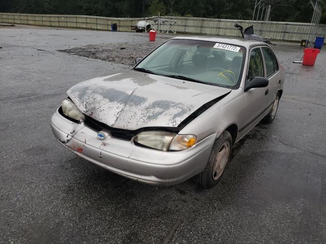 1Y1SK52831Z436384 - 2001 CHEVROLET GEO PRIZM 金色 照片 2