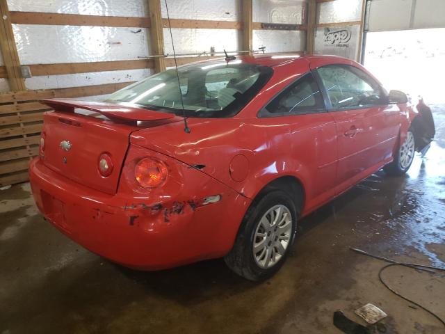 1G1AD1F57A7143918 - 2010 CHEVROLET COBALT 1LT RED photo 4