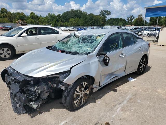 3N1AB8CV4LY212806 - 2020 NISSAN SENTRA SV SILVER photo 2