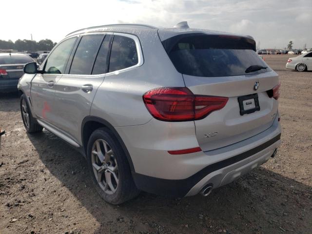 5UXTY3C08M9E21910 - 2021 BMW X3 SDRIVE3 Күміс фото 3
