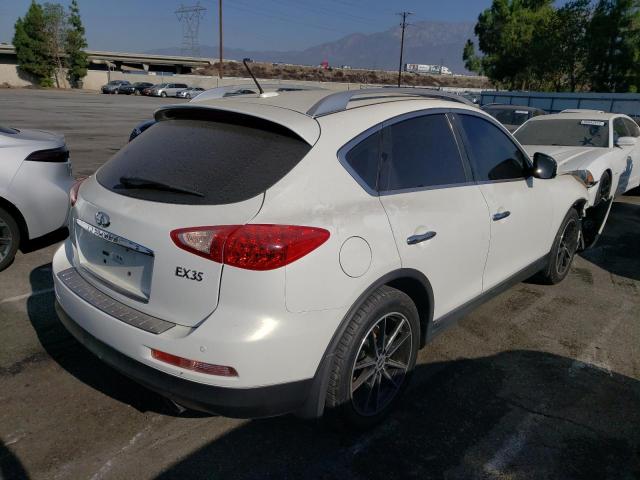 JN1AJ0HP0CM400675 - 2012 INFINITI EX35 BASE WHITE photo 4