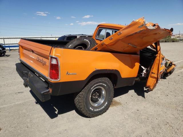 W14BE5S120577 - 1975 DODGE W100 ORANGE photo 4