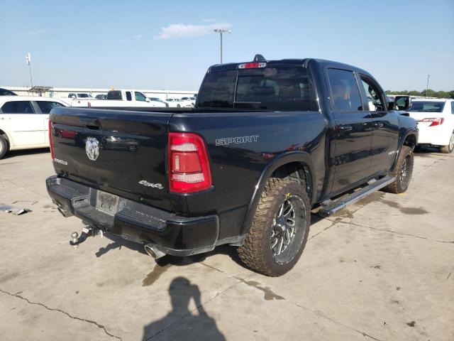 1C6SRFJT8LN399667 - 2020 RAM 1500 LARAM BLACK photo 4