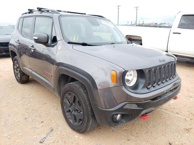 ZACCJBCB9JPH77033 - 2018 JEEP RENEGADE T GRAY photo 1