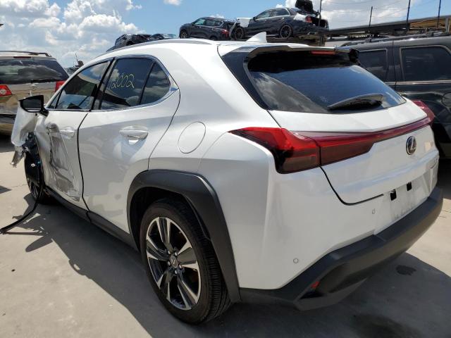 JTHX3JBHXM2036706 - 2021 LEXUS UX 200 WHITE photo 3