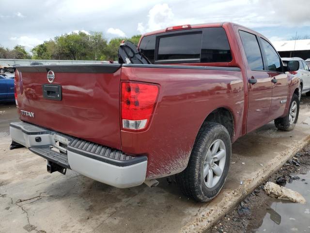 1N6BA0EK2EN517016 - 2014 NISSAN TITAN S RED photo 4