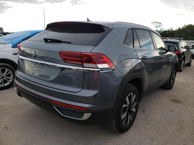 1V2DC2CA2NC222925 - 2022 VOLKSWAGEN ATLAS CROS Серый фото 4