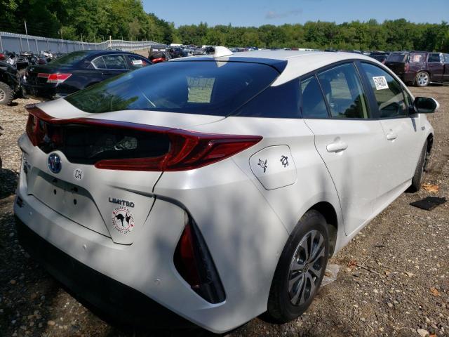 JTDKAMFP4M3187815 - 2021 TOYOTA PRIUS PRIM 白色 照片 4