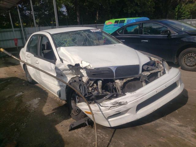 JA3AJ26E42U026563 - 2002 MITSUBISHI LANCER ES WHITE photo 1