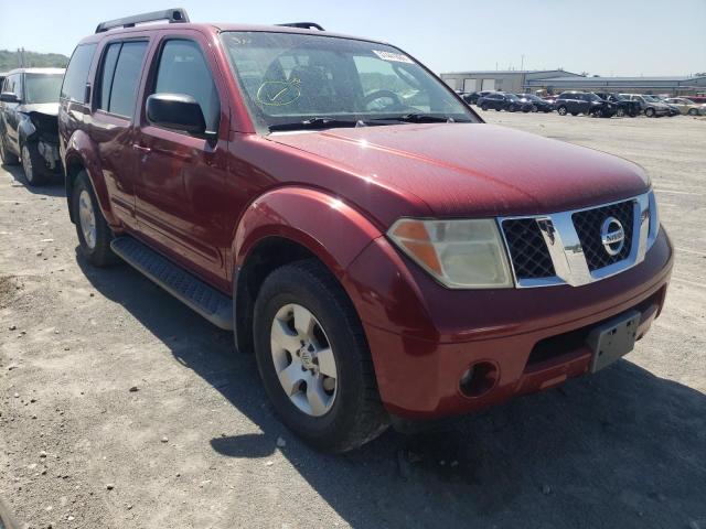 5N1AR18UX7C633813 - 2007 NISSAN PATHFINDER RED photo 1