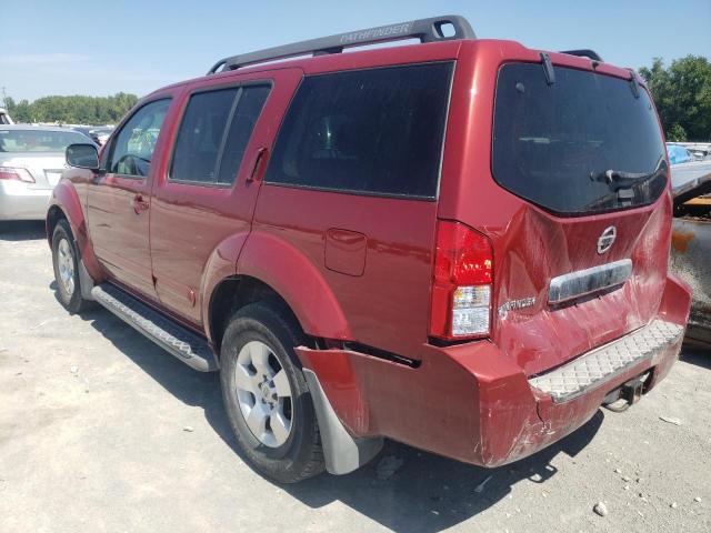 5N1AR18UX7C633813 - 2007 NISSAN PATHFINDER RED photo 3