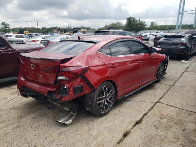 KMHD04LB5KU835606 - 2019 HYUNDAI ELANTRA SP RED photo 4