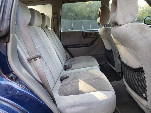 JF1SF65512H701252 - 2002 SUBARU FORESTER S BLUE photo 6