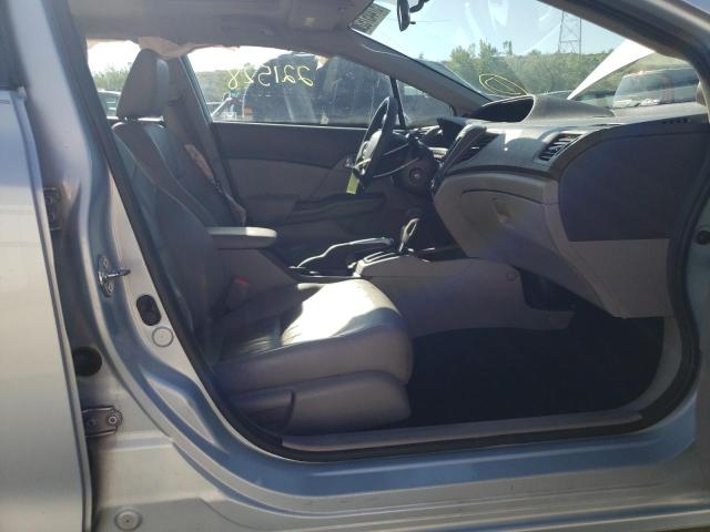 2HGFB2F91CH505777 - 2012 HONDA CIVIC EXL Mavi foto 5