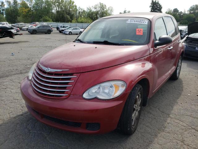 3A4FY48B27T555748 - 2007 CHRYSLER PT CRUISER RED photo 2