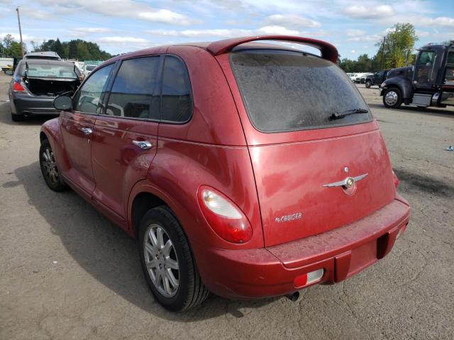 3A4FY48B27T555748 - 2007 CHRYSLER PT CRUISER RED photo 3