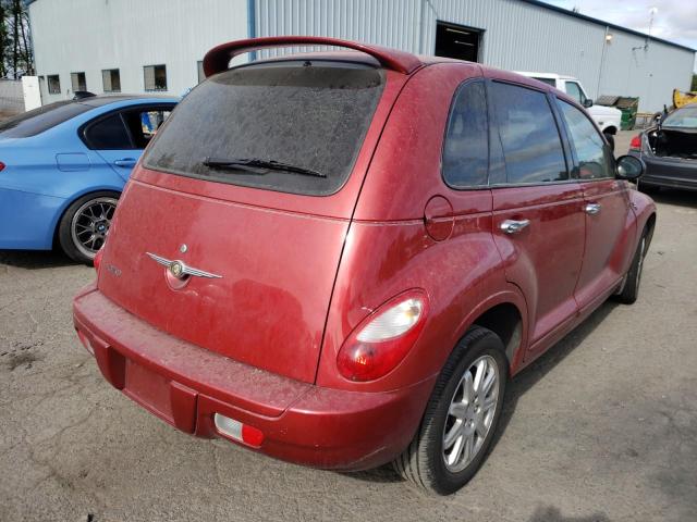 3A4FY48B27T555748 - 2007 CHRYSLER PT CRUISER RED photo 4