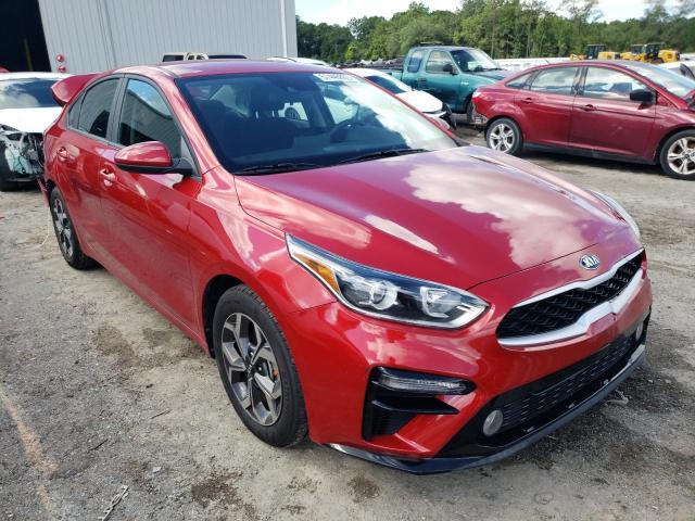 3KPF24AD7LE210975 - 2020 KIA FORTE FE RED photo 1