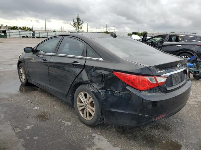 5NPEB4AC9CH482121 - 2012 HYUNDAI SONATA GLS BLACK photo 3