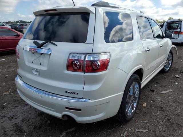 1GKKVTED5CJ276636 - 2012 GMC ACADIA DEN WHITE photo 4