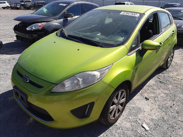 3FADP4EJ6BM221484 - 2011 FORD FIESTA GREEN photo 2