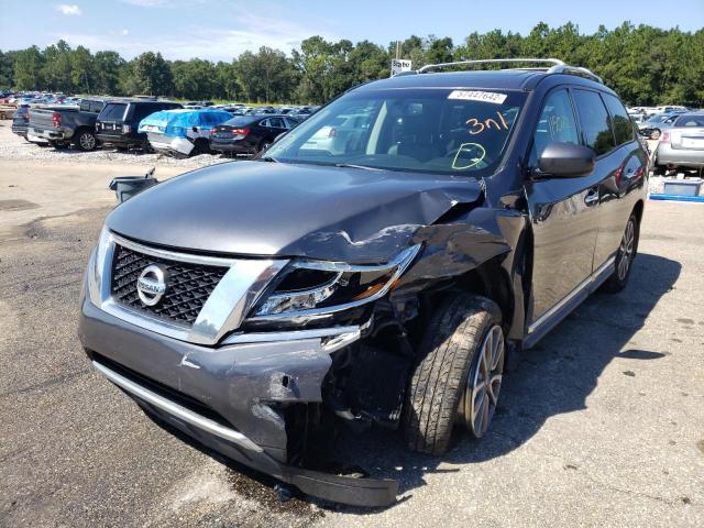 5N1AR2MM5DC674129 - 2013 NISSAN PATHFINDER GRAY photo 9