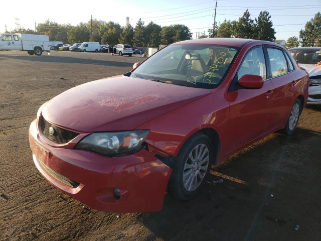 JF1GE61678H513772 - 2008 SUBARU IMPREZA 2. RED photo 2