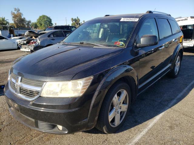 3D4PG6FVXAT167828 - 2010 DODGE JOURNEY R/ BLACK photo 2