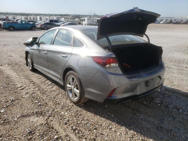 5NPE34AF9KH770274 - 2019 HYUNDAI SONATA LIM GRAY photo 3