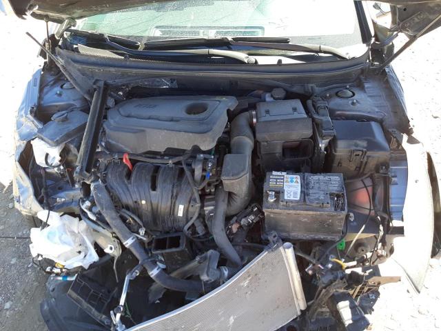 5NPE34AF9KH770274 - 2019 HYUNDAI SONATA LIM GRAY photo 7