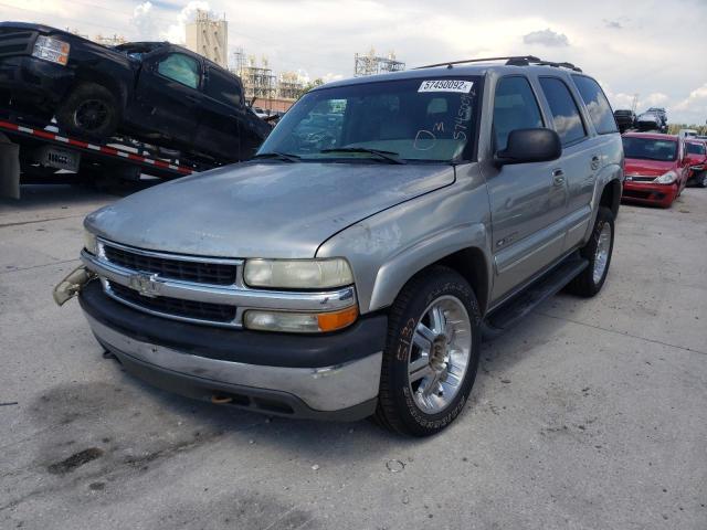 1GNEK13Z32R215779 - 2002 CHEVROLET TAHOE SILVER photo 2