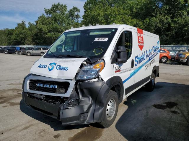 3C6TRVAG8KE531590 - 2019 RAM PROMASTER 白色 照片 2