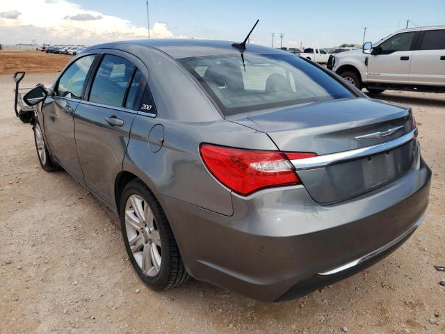 1C3BC1FB2BN607879 - 2011 CHRYSLER 200 CHARCOAL photo 3