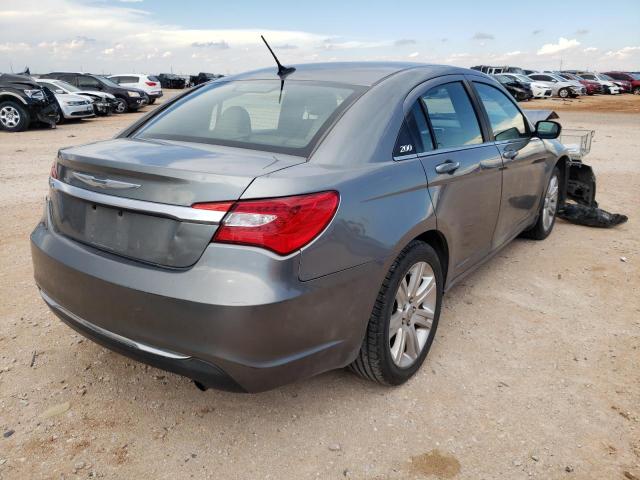 1C3BC1FB2BN607879 - 2011 CHRYSLER 200 CHARCOAL photo 4