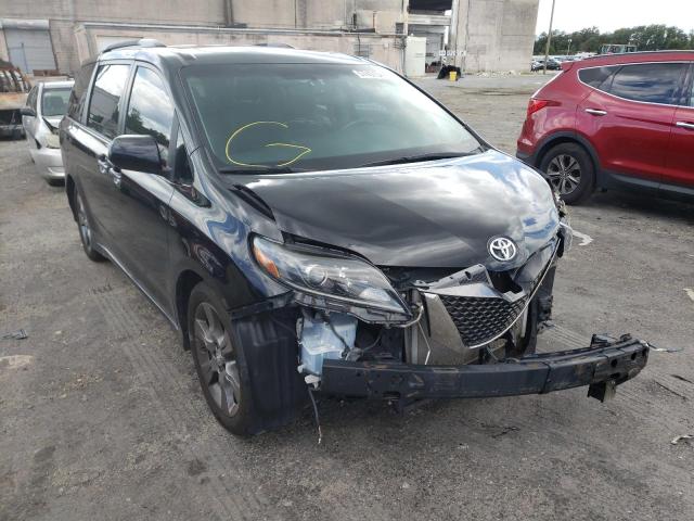 5TDXK3DC2FS665387 - 2015 TOYOTA SIENNA SPO BLACK photo 1