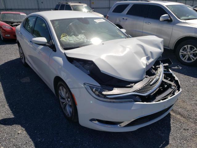 1C3CCCCG1FN642936 - 2015 CHRYSLER 200 C WHITE photo 1