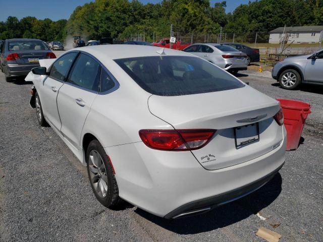 1C3CCCCG1FN642936 - 2015 CHRYSLER 200 C WHITE photo 3