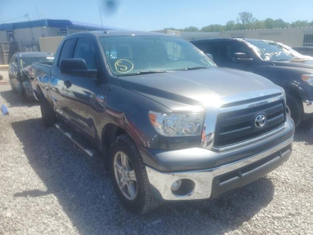 5TFRY5F1XDX146299 - 2013 TOYOTA TUNDRA DOU GRAY photo 1