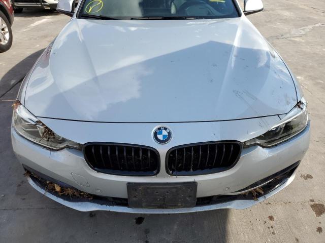 WBA8B3C35HK777596 - 2017 BMW 340 I SILVER photo 9