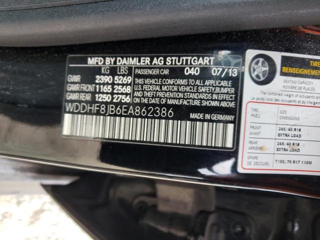 WDDHF8JB6EA862386 - 2014 MERCEDES-BENZ E 350 4MAT BLACK photo 10