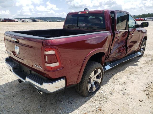 1C6SRFJT1NN220355 - 2022 RAM 1500 LARAM RED photo 4