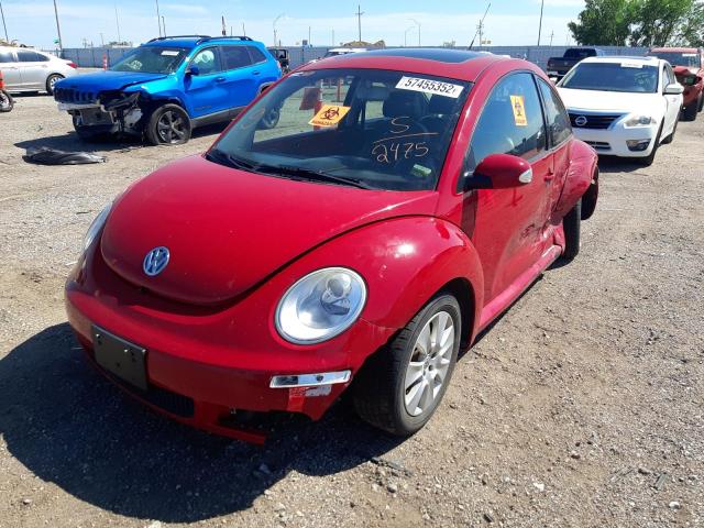 3VWRW3AG9AM032475 - 2010 VOLKSWAGEN NEW BEETLE 红色 照片 2
