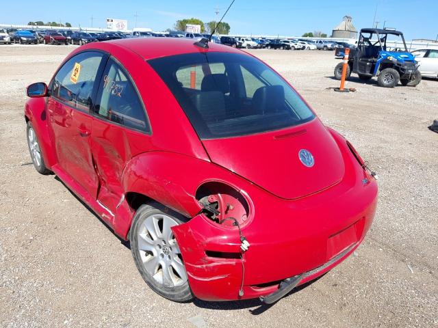 3VWRW3AG9AM032475 - 2010 VOLKSWAGEN NEW BEETLE 红色 照片 3