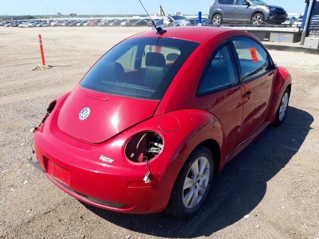 3VWRW3AG9AM032475 - 2010 VOLKSWAGEN NEW BEETLE 红色 照片 4