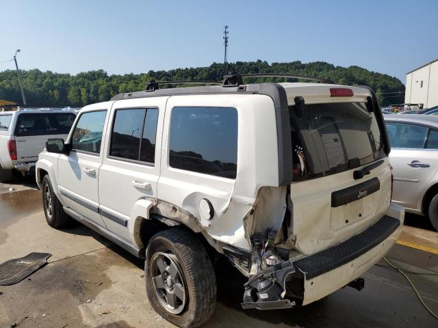 1J8HH48K87C636529 - 2007 JEEP COMMANDER თეთრი ფოტო 3
